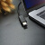 存储巴士（databus）移动硬盘盒USB3.1线TypeC转B接口元谷线缆C-B 黑