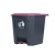 星工（XINGGONG） 脚踏垃圾桶 工业商用大号环保垃圾桶商场脚踩塑料垃圾箱定制 灰色紫盖 30L