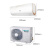 海信（Hisense）1.5匹 白富美  节能省电 冷暖空调 直流变频 壁挂式空调挂机（KFR-35GW/EF19A3(1N10)）
