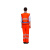 安美尚（ams）UB-030消防救援马甲多口袋值勤反光背心（单上衣不含裤子）橘红色XL码1件定做