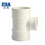 公元（ERA）管道PVC-U管排水管管材管件顺水异径三通 国标 D50*40