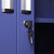钱柜 防暴柜 防暴器材柜存放柜 反恐器械柜展示柜消防工具柜 1800蓝色