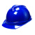 谋福CNMF9520 加厚透气防砸安全帽(V型三面透气) 蓝色 整箱40个