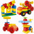 哲高大颗粒积木45002机器人机械齿轮宝宝玩具儿童科教课程早教具2-6岁 齿轮创意拼彻箱