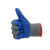 玄蜂 XYST-SL 纱线乳胶手套 通用均码 10双/打（计价单位：双）定制商品  蓝色