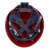 星工（XINGGONG）透气款安全帽工程工地建筑施工劳保防砸领导电工安全头盔免费印字定制logo 闪红色XGA-1T