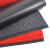兰诗（LAUTEE）LS-4103 复合条纹除尘防滑吸水地垫 红色1.8米宽*15米长