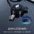绿联（UGREEN） usb分线器一拖四转换器外接U盘多接口多功能USB-C集线器hub转接头 黑色+Micro USB手机转接头（OTG款） 1.5米