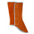 路宁 牛皮电焊护腿焊接防护脚盖 棕色