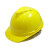 邦得瑞08V透气安全帽ABS建筑工地安全帽施工帽符合GB2811-2019国标符合国标可印刷可印字 黄色