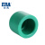公元（ERA）管道优家绿色PPR管给水管配件管帽 管堵 堵头水管堵冒配件 D25(6分)