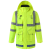 反光棉衣两件套雨衣安全棉服加厚保暖外套公路救援棉袄男大衣 反光棉衣外壳 3XL