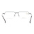 思柏（STEPPER）眼镜 男款钛材休闲商务半框远近视眼镜框架 SI-60123-F099 黑色 52mm 