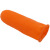 乳胶手指套DIY防护手指套辅助工具防滑一次性手指套LMS码大中小 橙色-手指套-L码大号