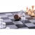UB 4812A 磁性国际象棋 金银色旅游折叠加强版