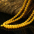 恒福隆波罗的海天然鸡油黄蜜蜡8mm圆珠多圈手串手链108颗佛珠项链带证书 直径约8.1mm重36.84克