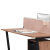 金海马（kinhom）职员办公桌 御展系列对向两人位电脑桌 半屏风隔断EW009工业风办公家具120*120*76