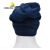 代尔塔(Deltaplus)冬季时尚户外防寒针织绒线帽 法国设计 男女透气保暖防风防护帽 均码 新雪丽款(藏青色)