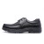 木林森（MULINSEN）商务休闲鞋圆头简约日常系带男士皮鞋 黑色 41码 SL67114
