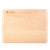 小刘菜板 精装进口百年小叶椴木经典型实木砧板 案板 尊享系列 M001 (40*30*2cm）