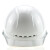 海华（HAIHUA） ABS安全帽 工地施工劳保透气电力工程帽 头盔免费印字A3F 白色 旋钮式调节