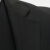 OMAX西装男套装韩版修身商务休闲小西服新郎伴郎结婚礼服上班职业正装 黑色1扣西服+西裤 165/M（105-115斤左右）