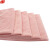 谋福医药实验室 洁净抹布吸水GMP无尘毛巾  超细纤维丝光抹布 粉色 30cm×40cm