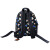 COACH 蔻驰 奢侈品 女士黑底印花帆布双肩包 F57636 SV/M2