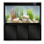 奇溢自然 鱼缸 水族箱 中型 大型玻璃底滤生态缸 龙鱼缸 观赏玻璃水族箱 KR-HD 1.5米黑色底滤