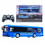 双鹰玩具 遥控巴士公交车玩具车  男孩玩具 电动汽车 遥控开关车门 E635-001