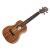 奇宝居 尤克里里相思木单板ukulele初学者小吉他 原木色 26寸白纹
