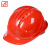LISM五筋abs反光条安全帽工地施工电力建筑工程领导安全头盔劳保国标 红色 豪华五筋标准款