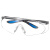 霍尼韦尔 /Honeywell 300110 300A 防护眼镜  耐刮擦防雾眼镜 透明镜片 灰蓝镜框 1付装