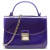 FURLA 芙拉 女士CANDY系列紫色PVC手提包 817105 B BGK0 PL0