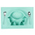 舒氏（SNUG）儿童硅胶餐盘 宝宝一体式餐具套装多功能分格吸盘碗 婴儿辅食碗带叉勺餐具套装 绿色S1211