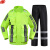 谋福 反光雨衣交通高速路政雨衣套装 户外防水荧光雨衣 骑行服 QX01 2XL-180