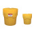 西斯贝尔/SYSBEL SYD200 泄漏应急处理桶 一次滚塑成型聚乙烯材质防漏防腐蚀 20GAL/75.7L 黄色 1台 企业专享