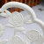 傲庭阳台桌椅简约铸铝桌椅室外休闲桌椅组合庭院花园欧式茶几三件套 白 色  玫瑰三件套