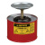 杰斯瑞特（JUSTRITE）10208 2升红色钢制活塞罐