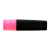 悠米（umi） 10支/荧光笔彩色醒目标记笔学生重点知识标注大头笔记号笔 粉红色1盒（10支）