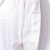 CESK 连帽分体服套装含裤防尘洁净服净化衣静电衣无尘服防护服洁净室服装可水洗可耐高温有7XL特大码 白色 XXXL