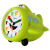 天王星（Telesonic）闹钟儿童卡通静音飞机小闹钟创意学生床头闹钟带夜光石英钟 A1121-3绿色