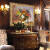 林格印象卧室装饰画床头挂画 客厅现代油画玄关餐厅单幅走廊墙画壁画牡丹 K731 含框尺寸30X40厘米