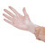 爱马斯 AMMEX GPX3C一次性透明PVC检查手套家务美容美发洗碗手套清洁劳保 100只/盒 透明 XL