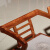 木中央 红木家具非洲花梨（学名：刺猬紫檀）圈椅三件套新中式休闲椅阳台实木小椅子矮凳 嘉禾 圈椅三件套