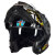 GXT摩托车头盔揭面盔双镜片3C认证电动车个性酷机车四季防雾全覆式 黑色（死神之吻）3C认证 XL