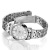 依波(EBOHR)手表 大师系列白面钢带钟表石英情侣表女表钟表10450321