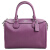 蔻驰 COACH 奢侈品 女士小号波士顿包手提肩背斜挎深紫色皮质 F57521 SVMV
