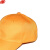 谋福 工作 太阳帽 棒球帽 鸭舌帽 户外遮阳帽子 便携式搭扣 可调节 棉 19色 橙红-白帽檐