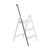 長谷川（Hasegawa）長谷川铝合金单扶手梯家用踏台梯凳彩色创意多功能折叠设计师款 粉色高0.58米SS-3PK